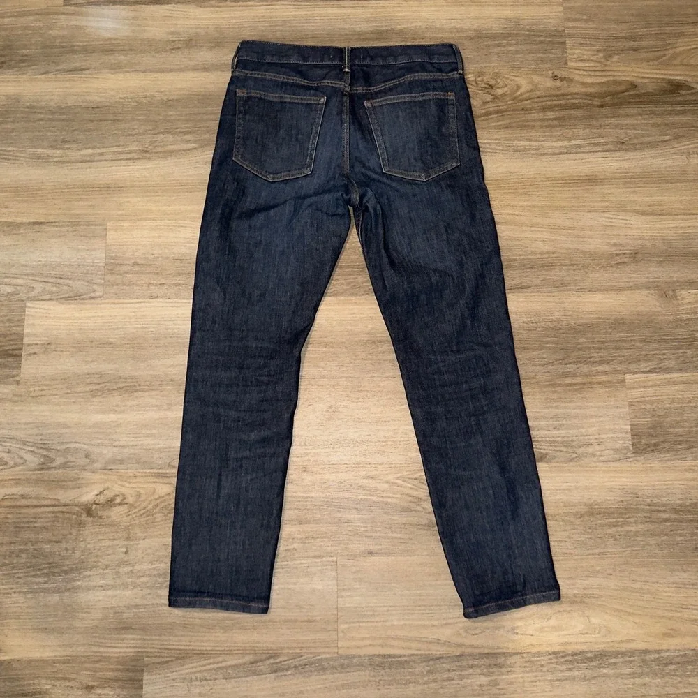 Everlane Athletic Slim Jeans Dark Wash Stretch Denim Mens 31x30
